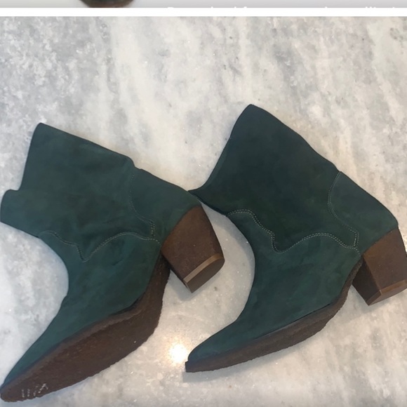 Free People Twilight Slouch suede leather boots, 9 - Picture 2 of 8